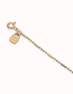 Cadena bañada en oro 18k