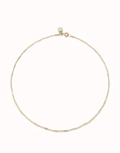 Cadena bañada en oro 18k