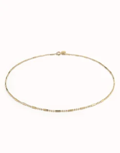Cadena bañada en oro 18k