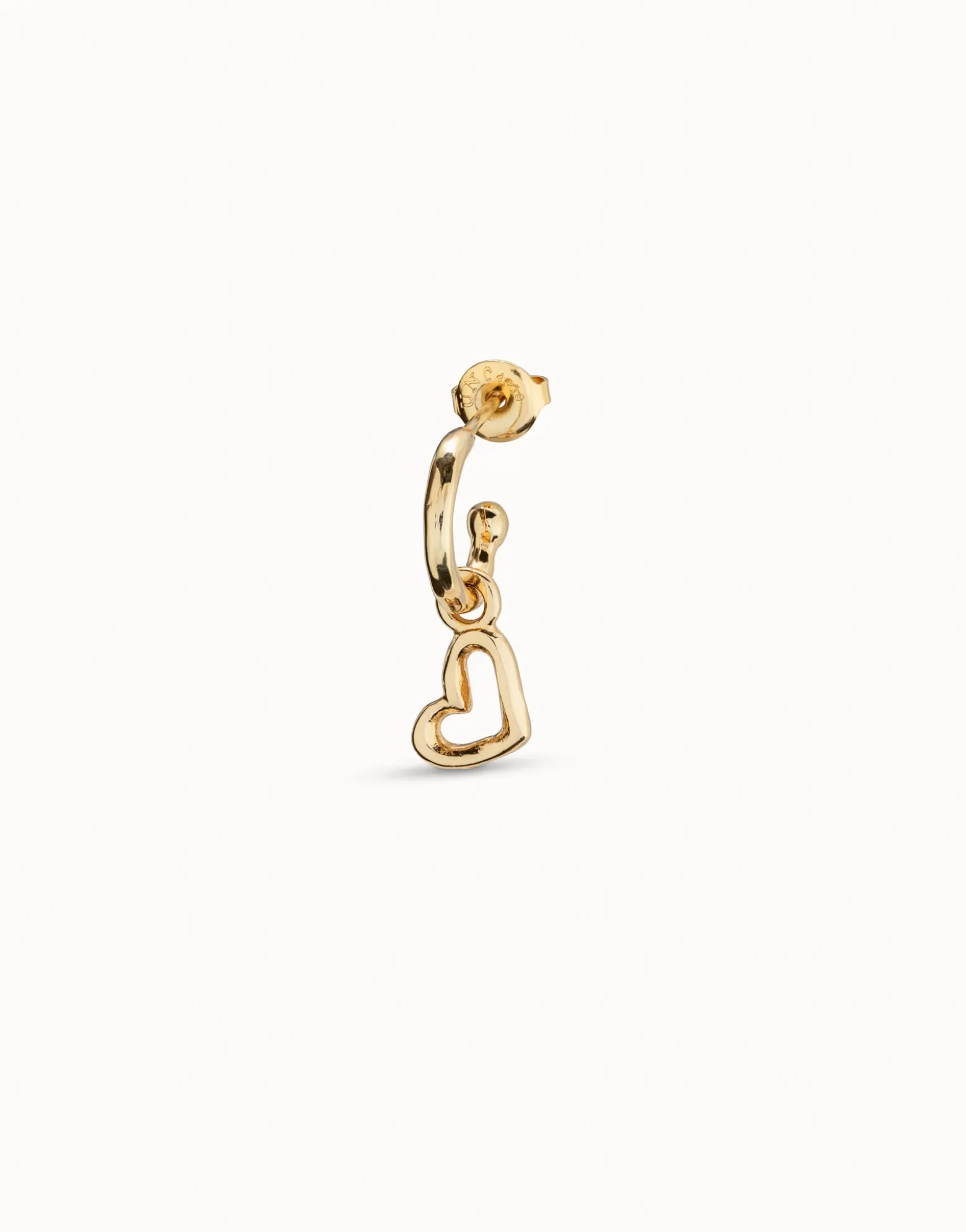 Piercing bañado en oro de 18k de aro