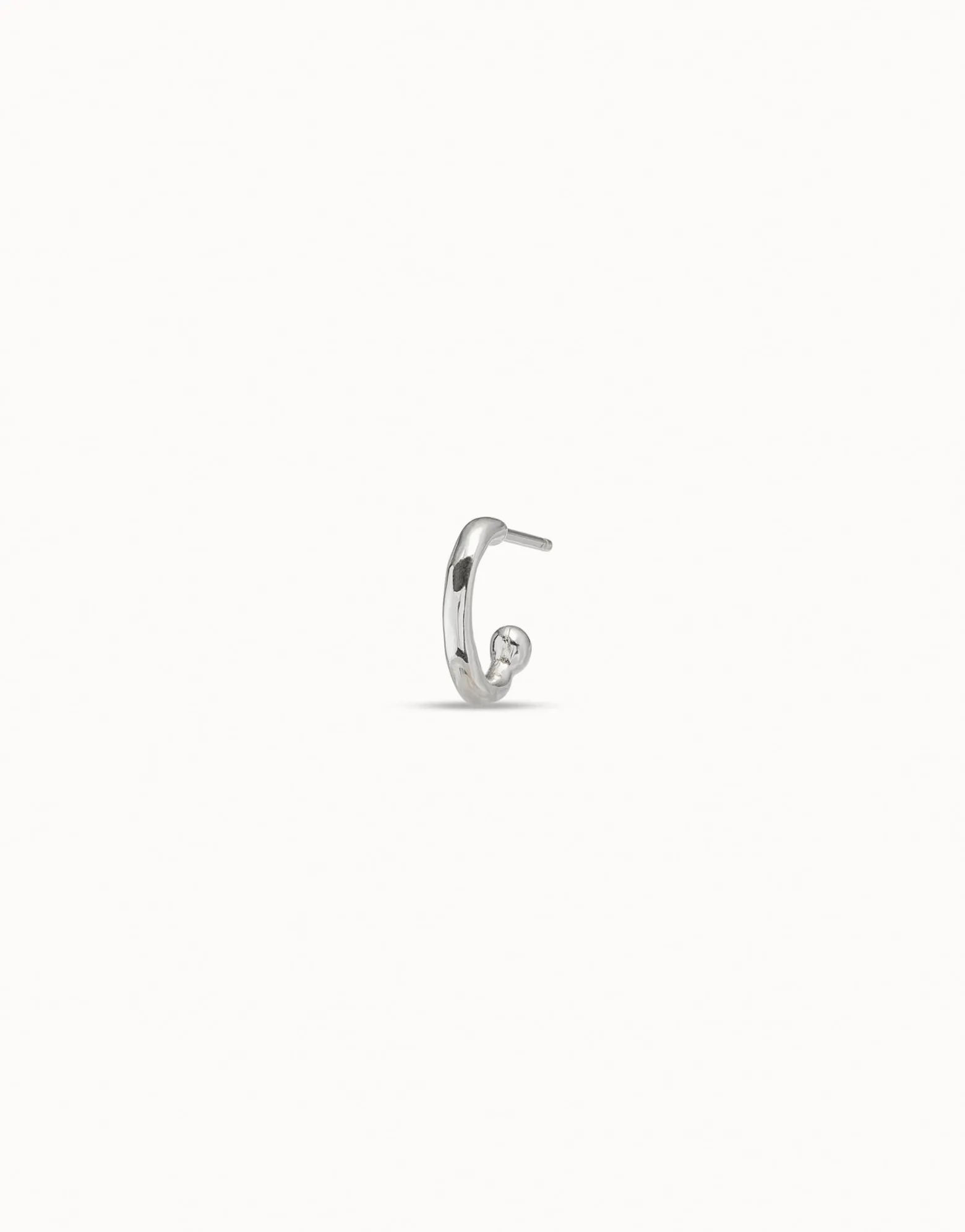 Piercing bañado en plata de ley de aro