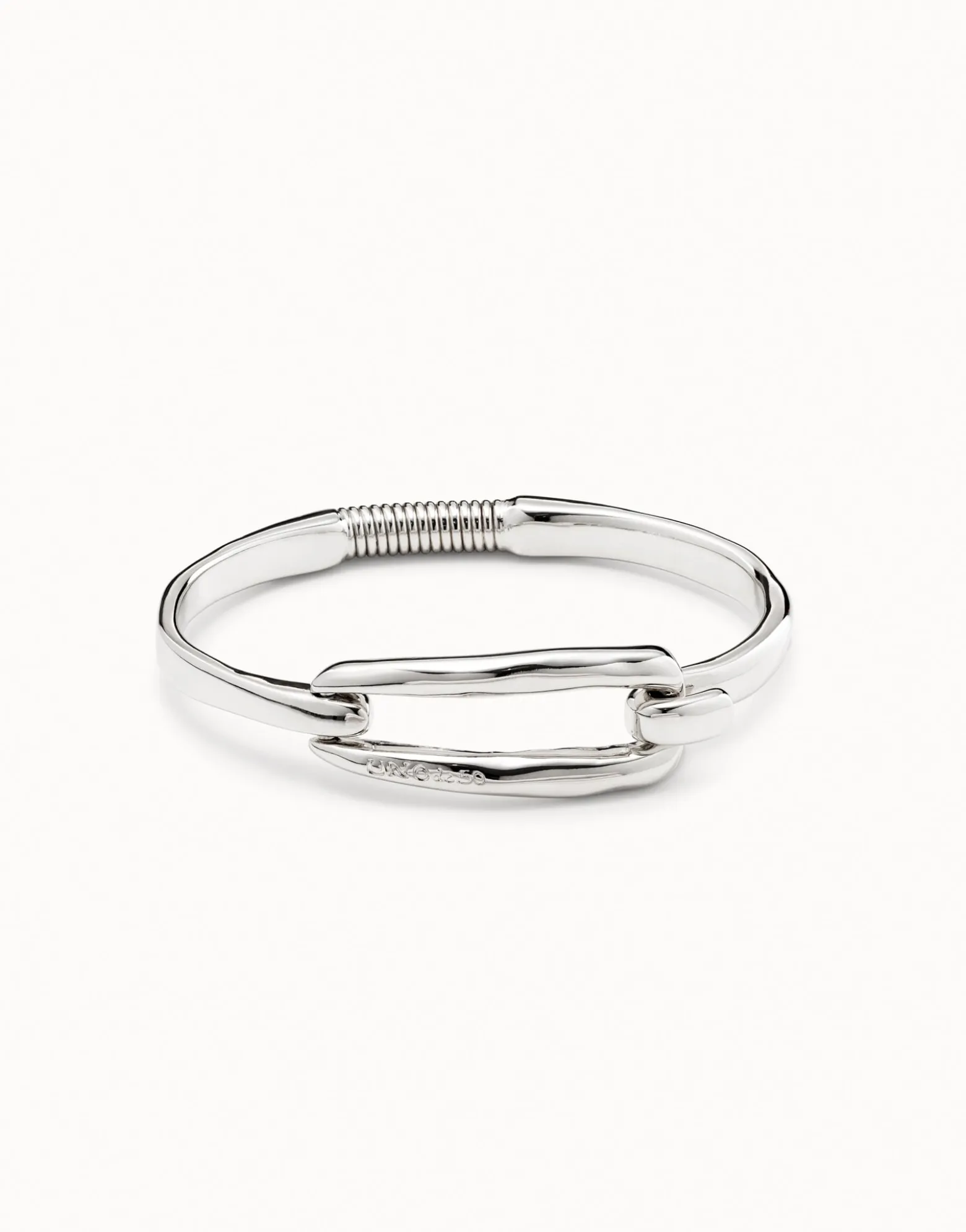 Pulsera bañada en plata de ley