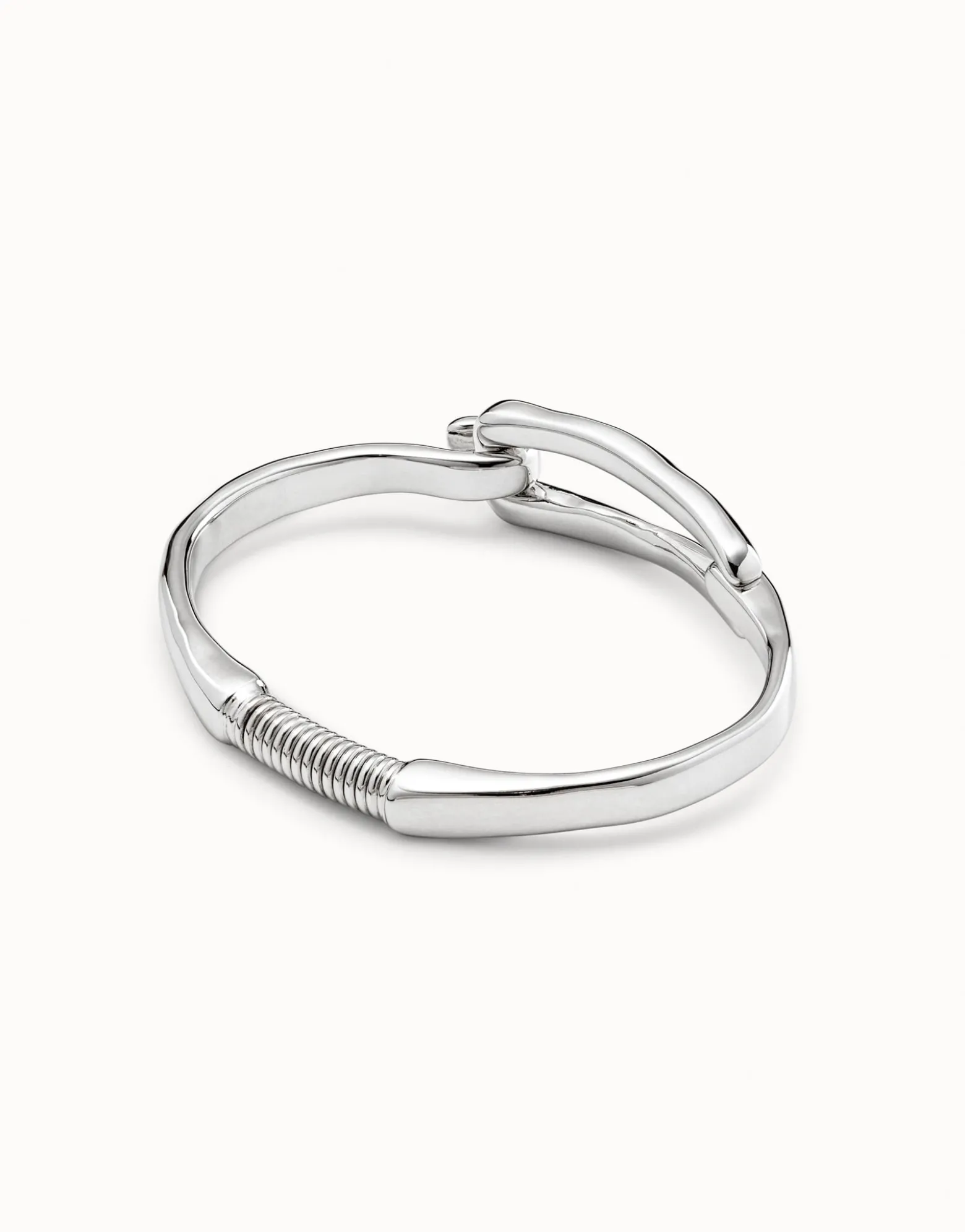 Pulsera bañada en plata de ley