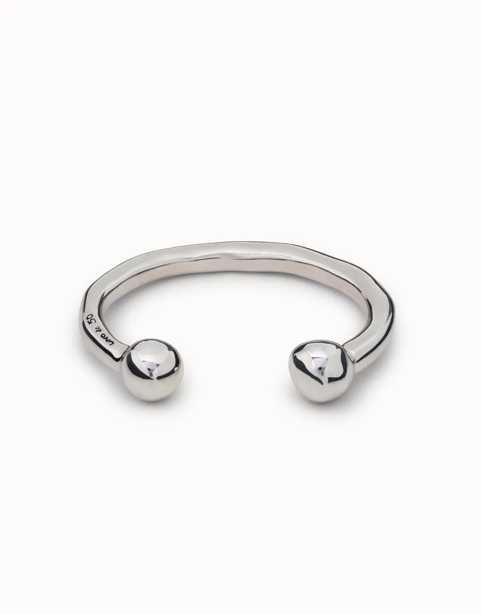 Pulsera bañada en plata de ley diseño clásico para mujer