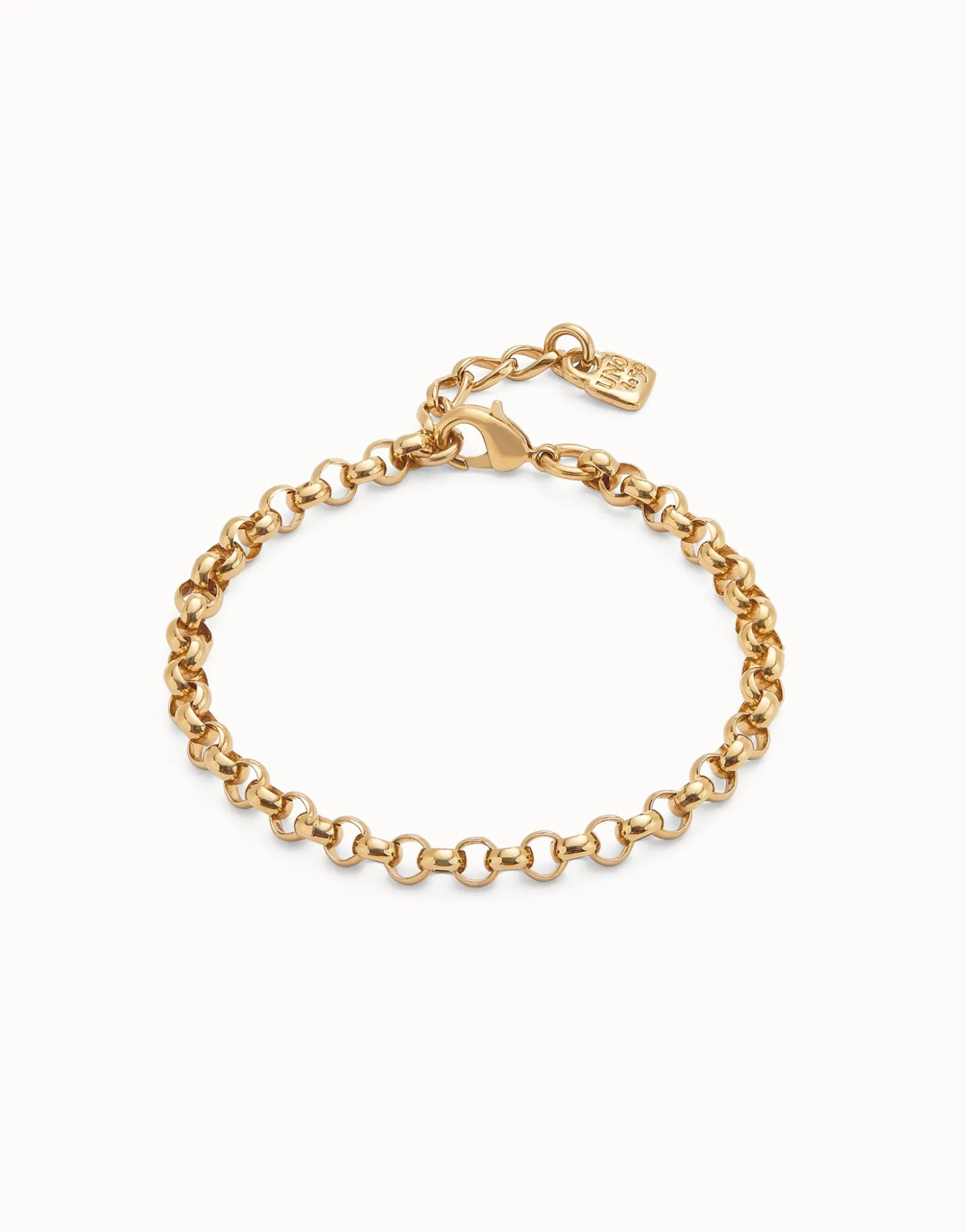 Pulsera cadena bañadas en oro 18k