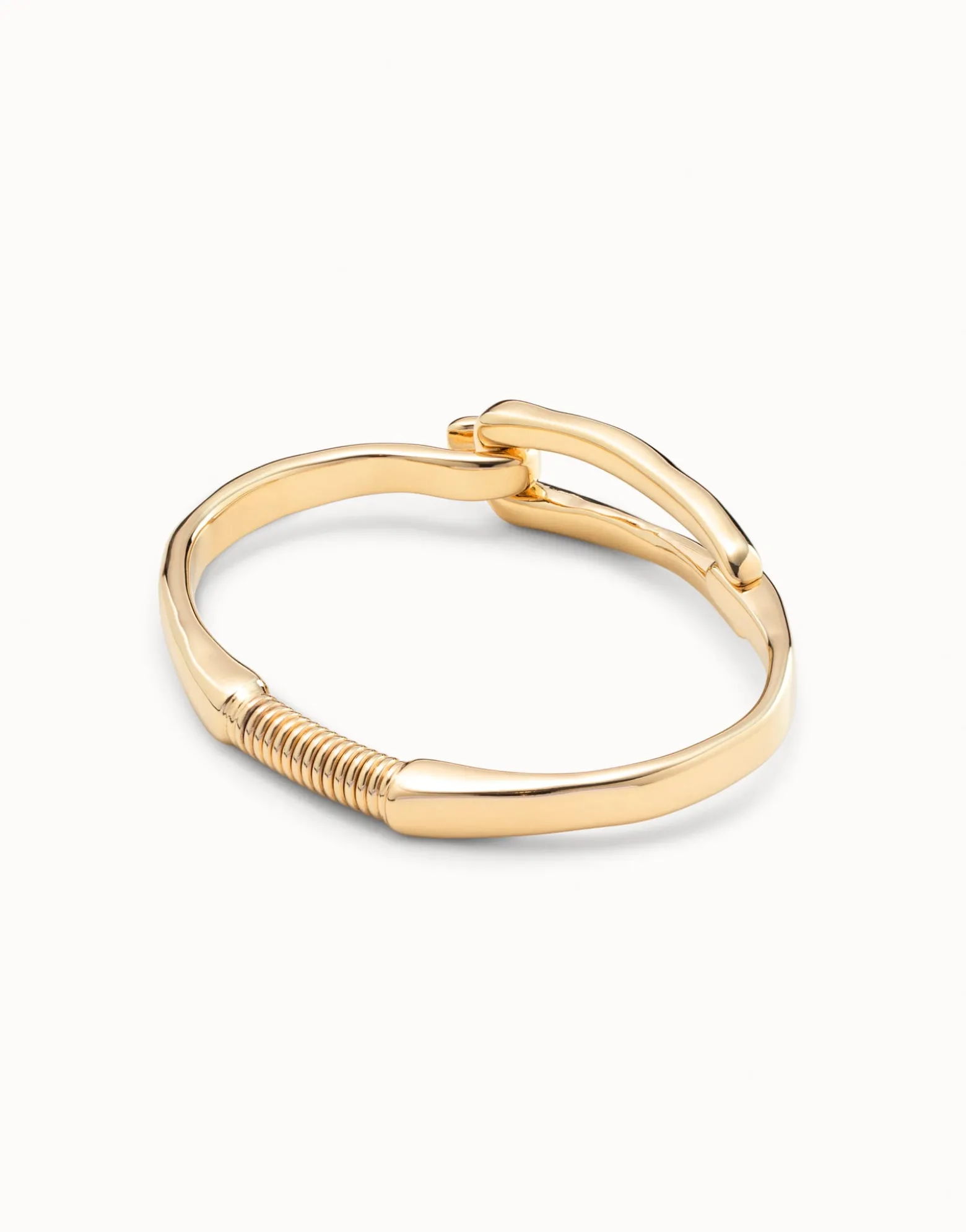 Pulsera hebilla bañada en oro de 18k